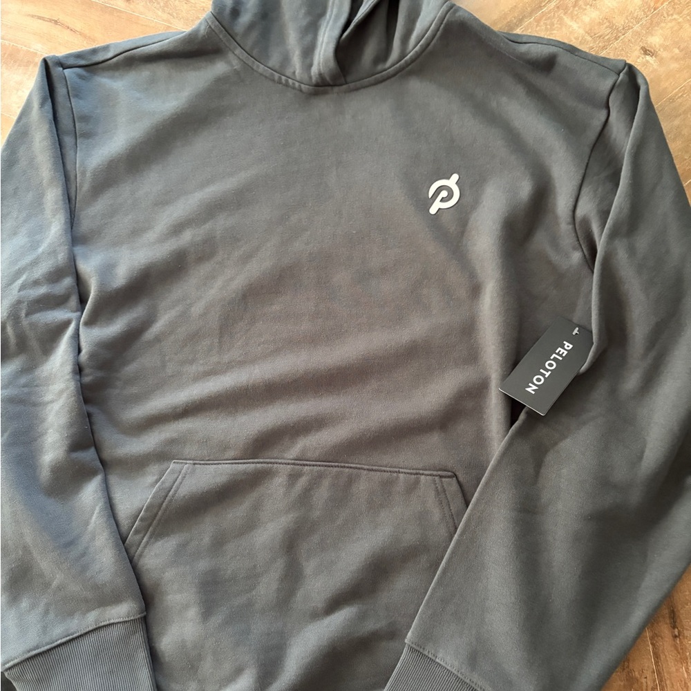 Peloton Gray Soft Fleece Sweatshirt - Size medium